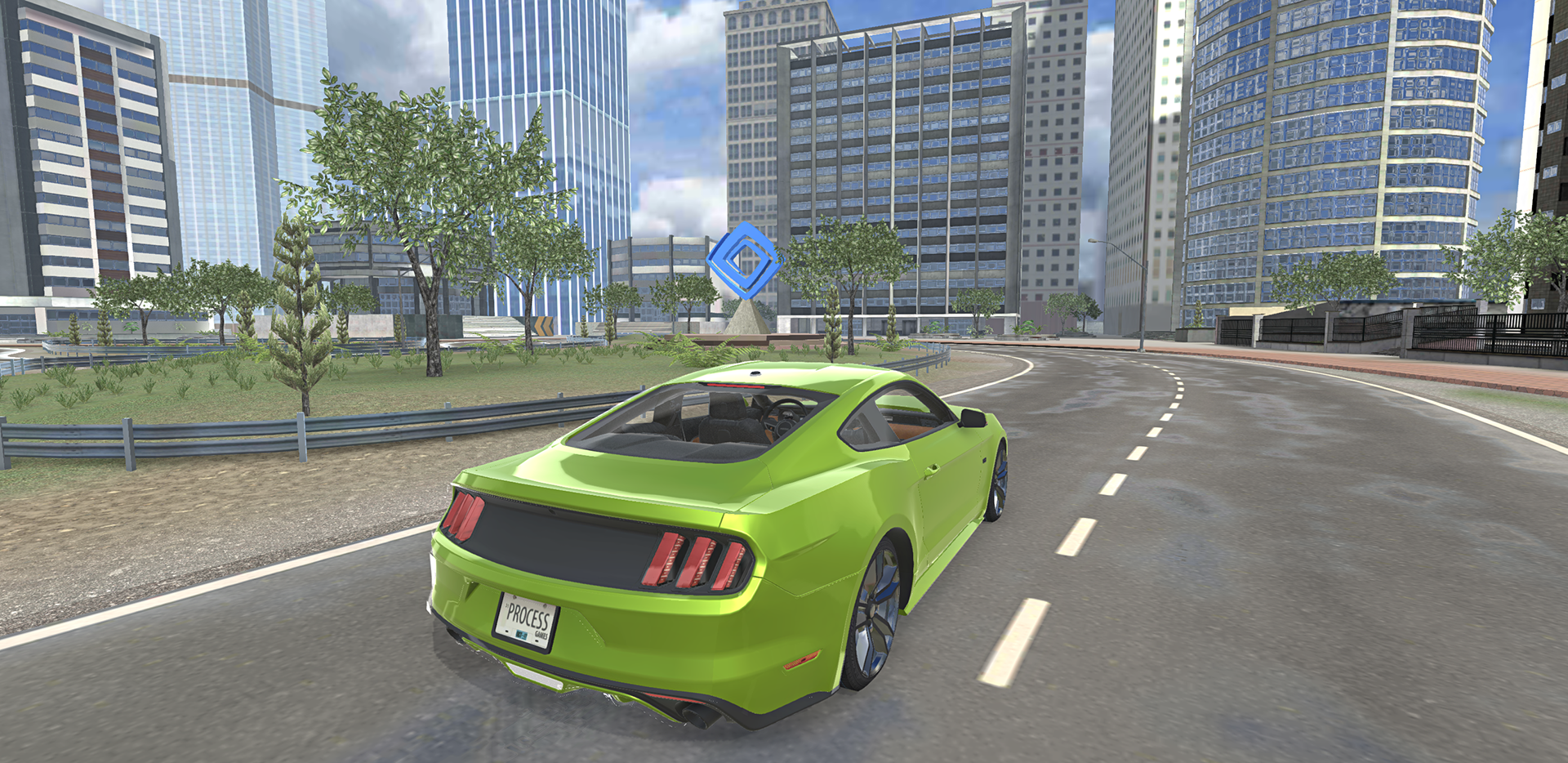 Mustang Drift Simulator Game Screenshot