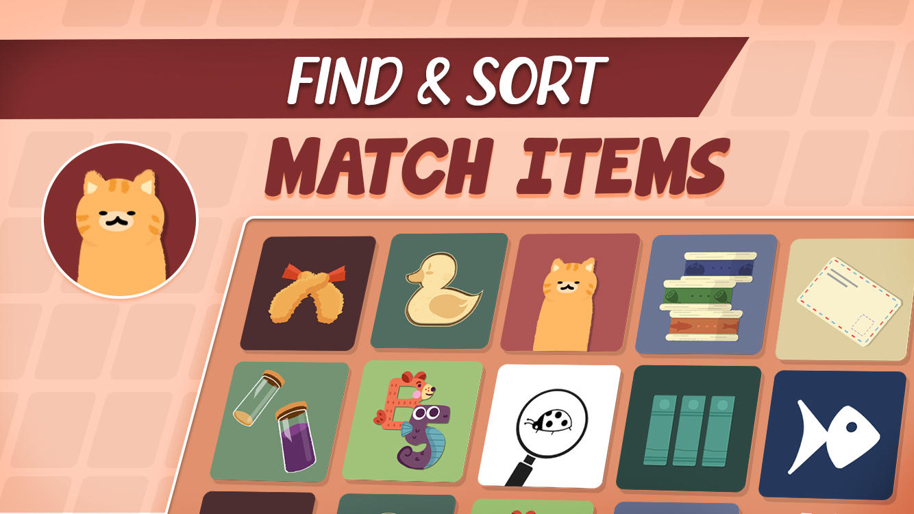 Find & Sort Match Items Game Screenshot