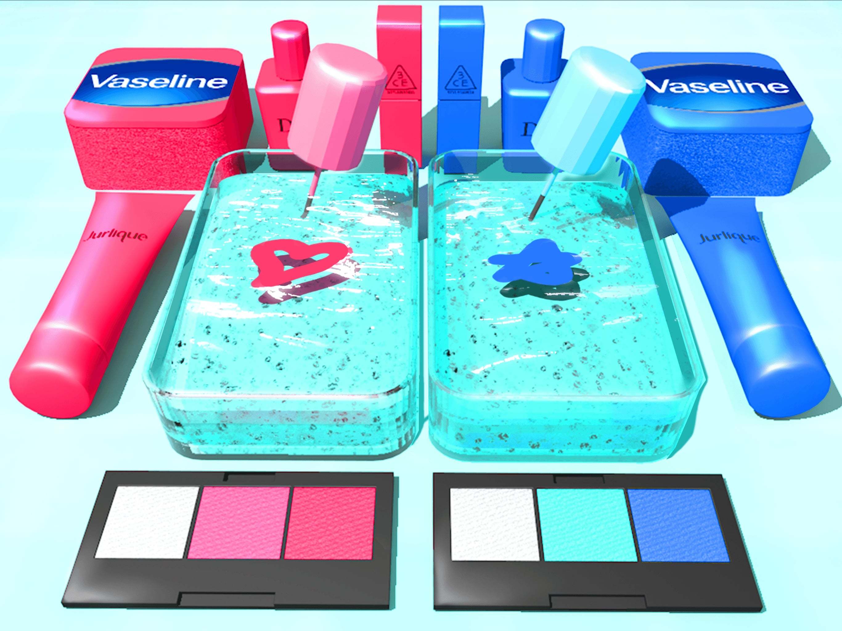 Makeup Slime Fidget Toys Games 게임 스크린샷