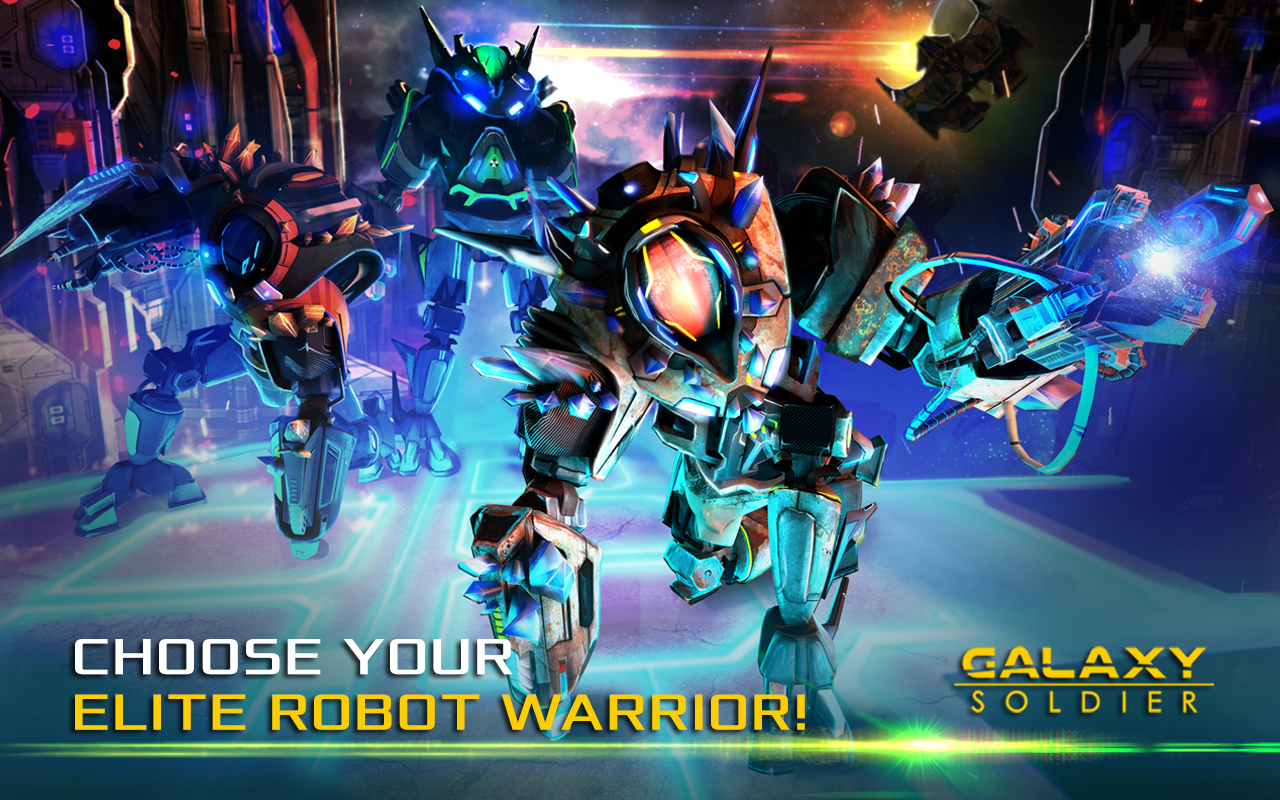 Galaxy Soldier - Alien Shooter Game Screenshot