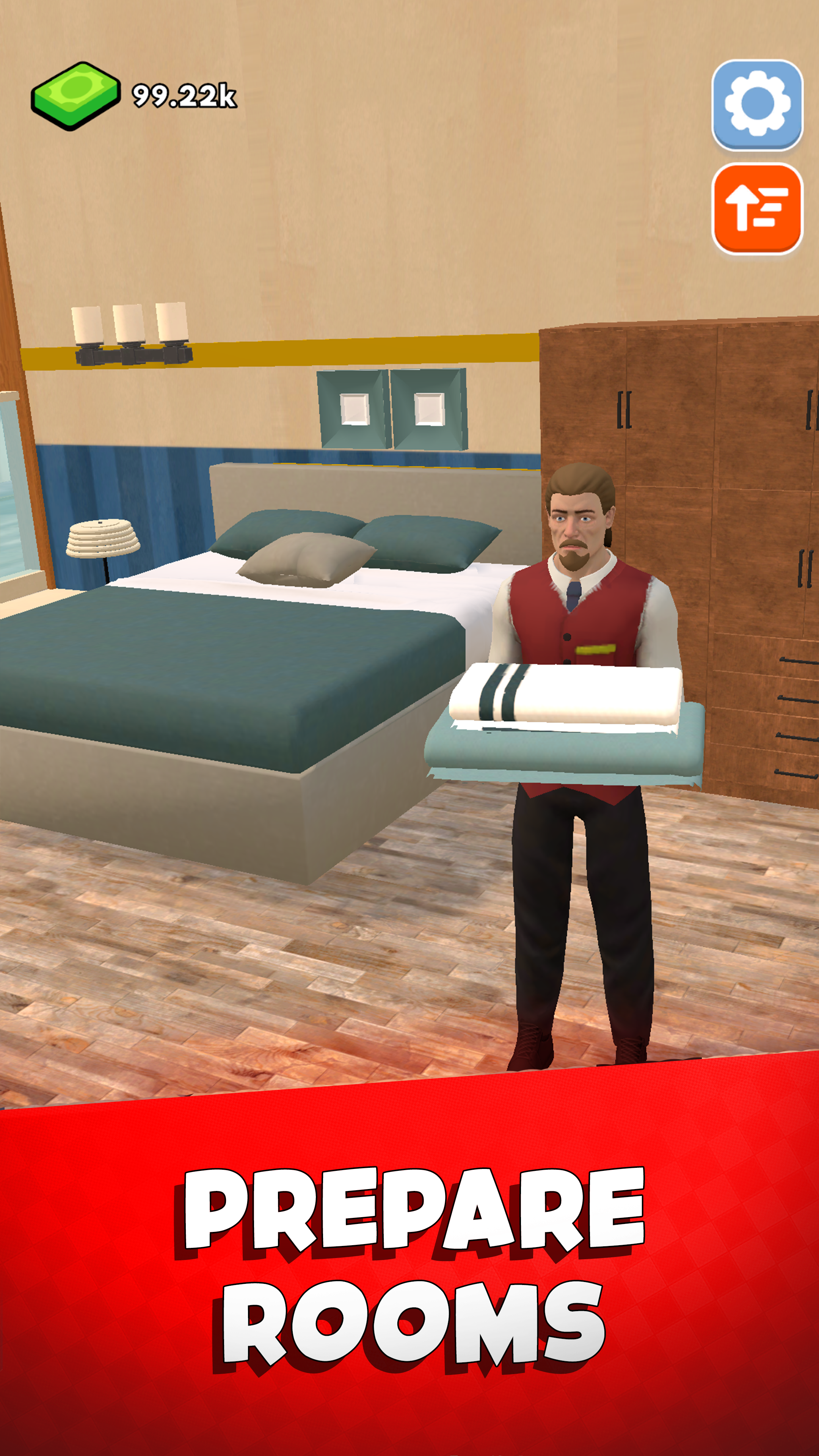 Hotel Manager Game Screenshot