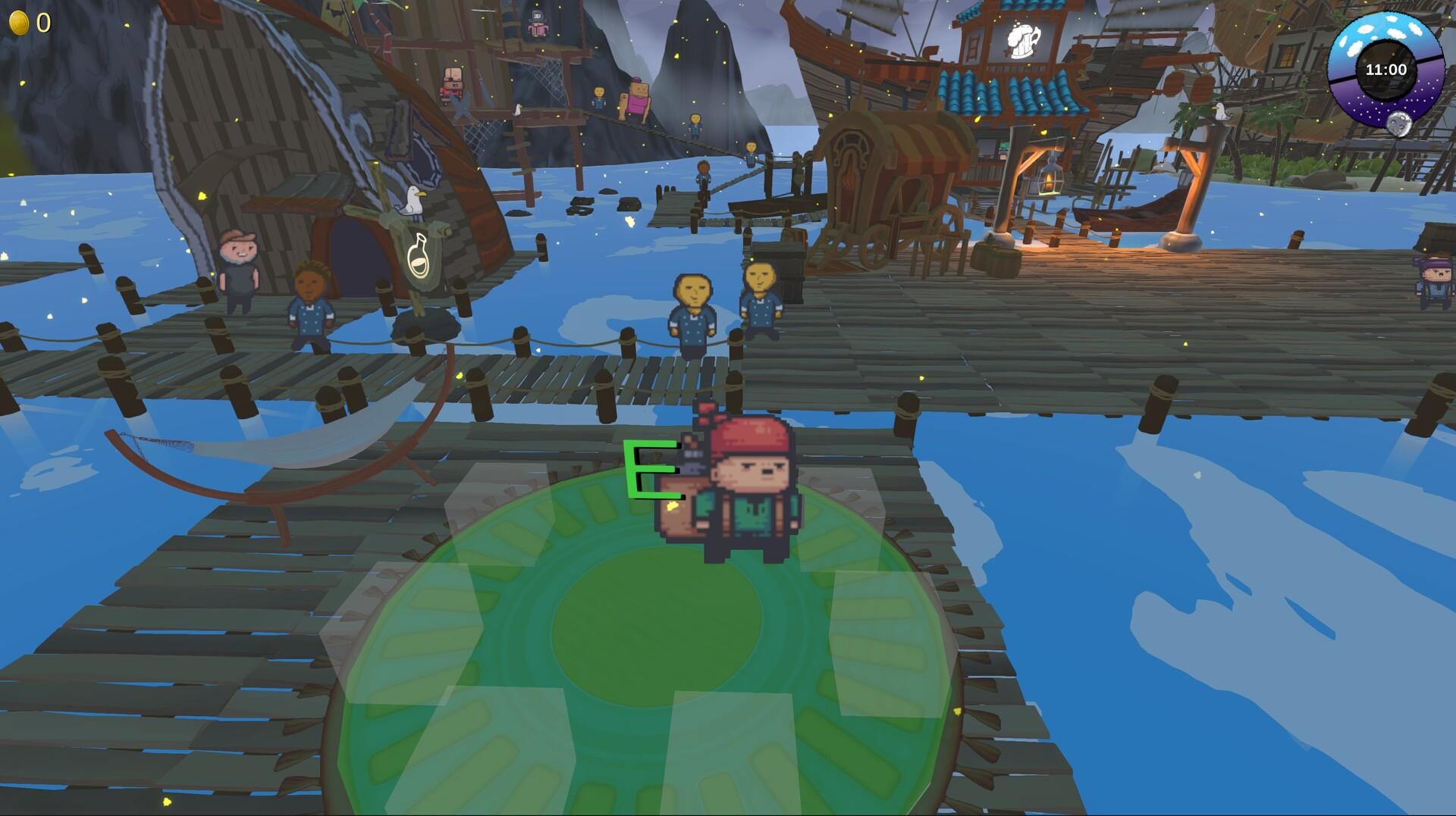 Dock King Game Screenshot