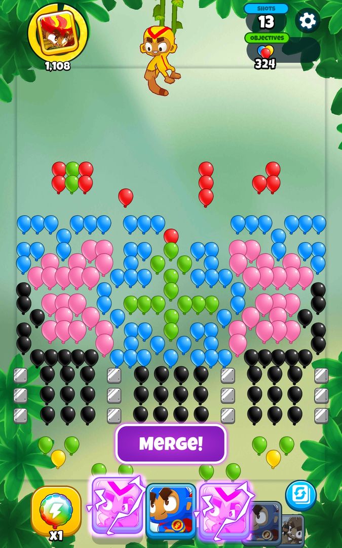 Screenshot of Bloons Pop!