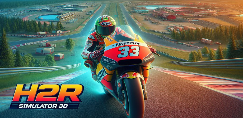 Banner of Simulator Ninja Kawasaki H2R 