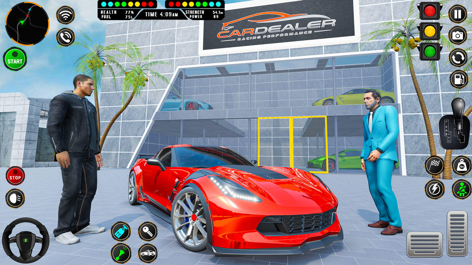 3D 汽車改裝 建造汽車遊戲遊戲截圖