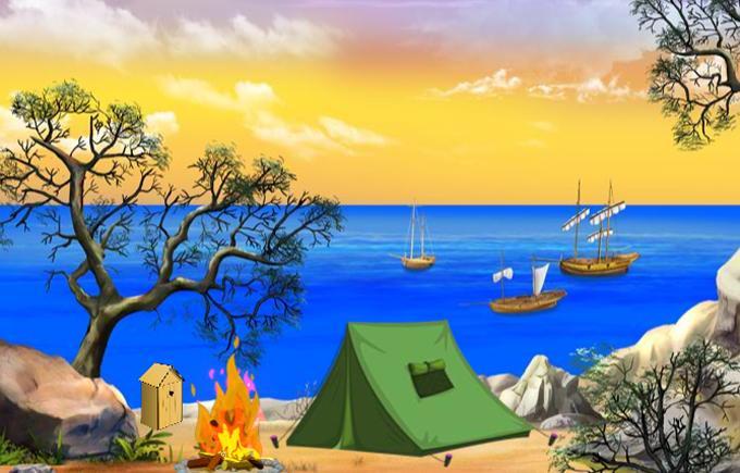 Screenshot 1 of एस्केप गेम्स - समुद्री डाकू द्वीप 1.0.2