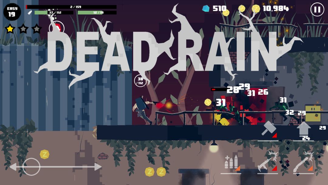 死亡之雨: 新的僵尸病毒 ภาพหน้าจอเกม