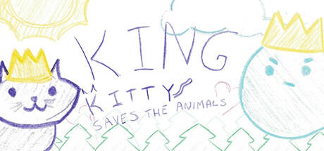 Banner of King Kitty salva os animais 