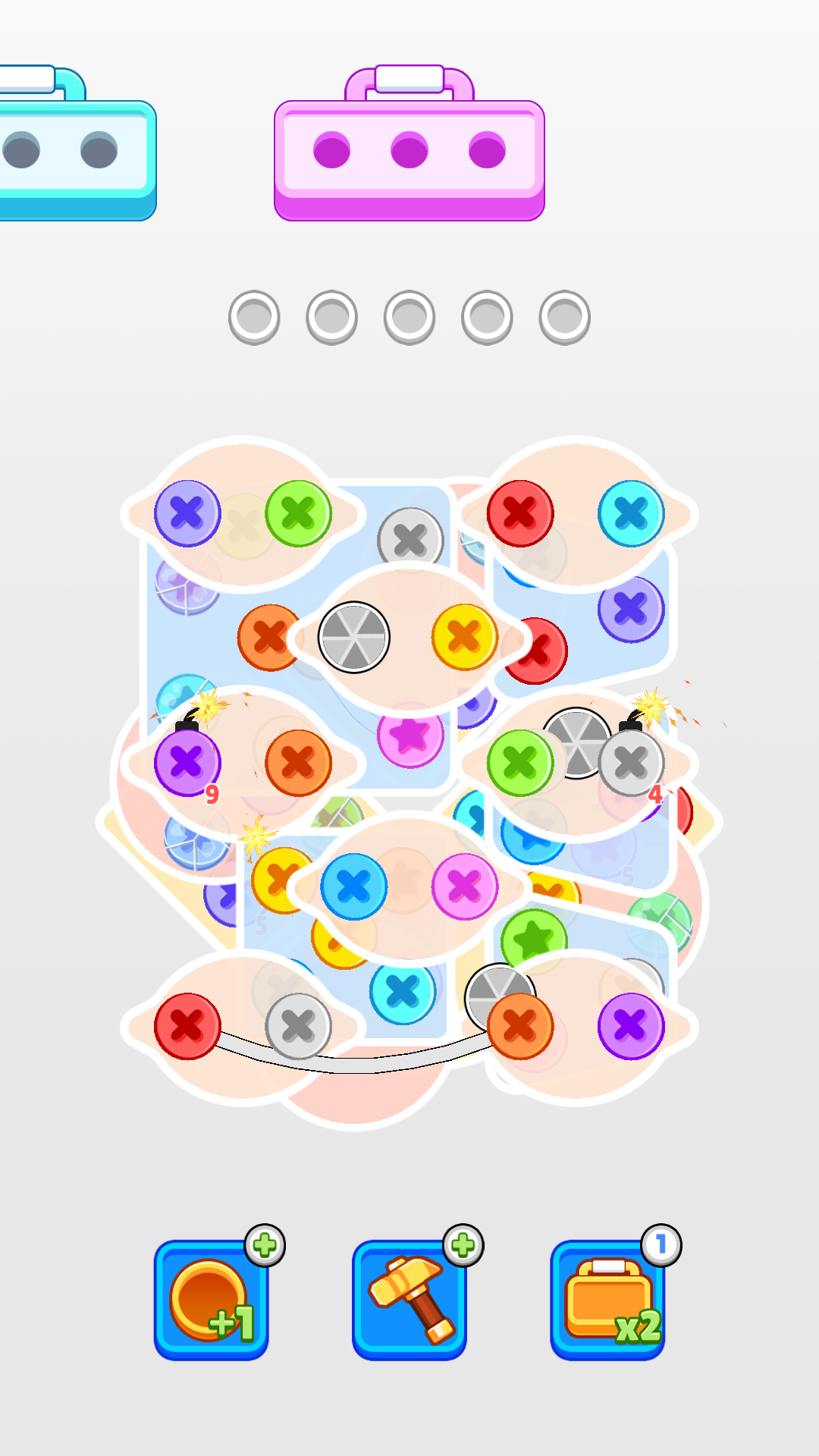 Screw Sort Mania 게임 스크린샷