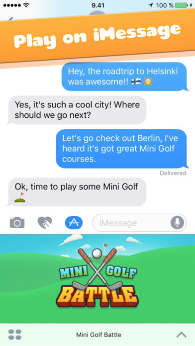 Mini Golf Battle遊戲截圖