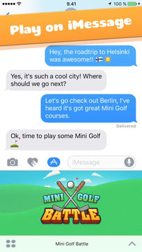Mini Golf Battle Game Screenshot