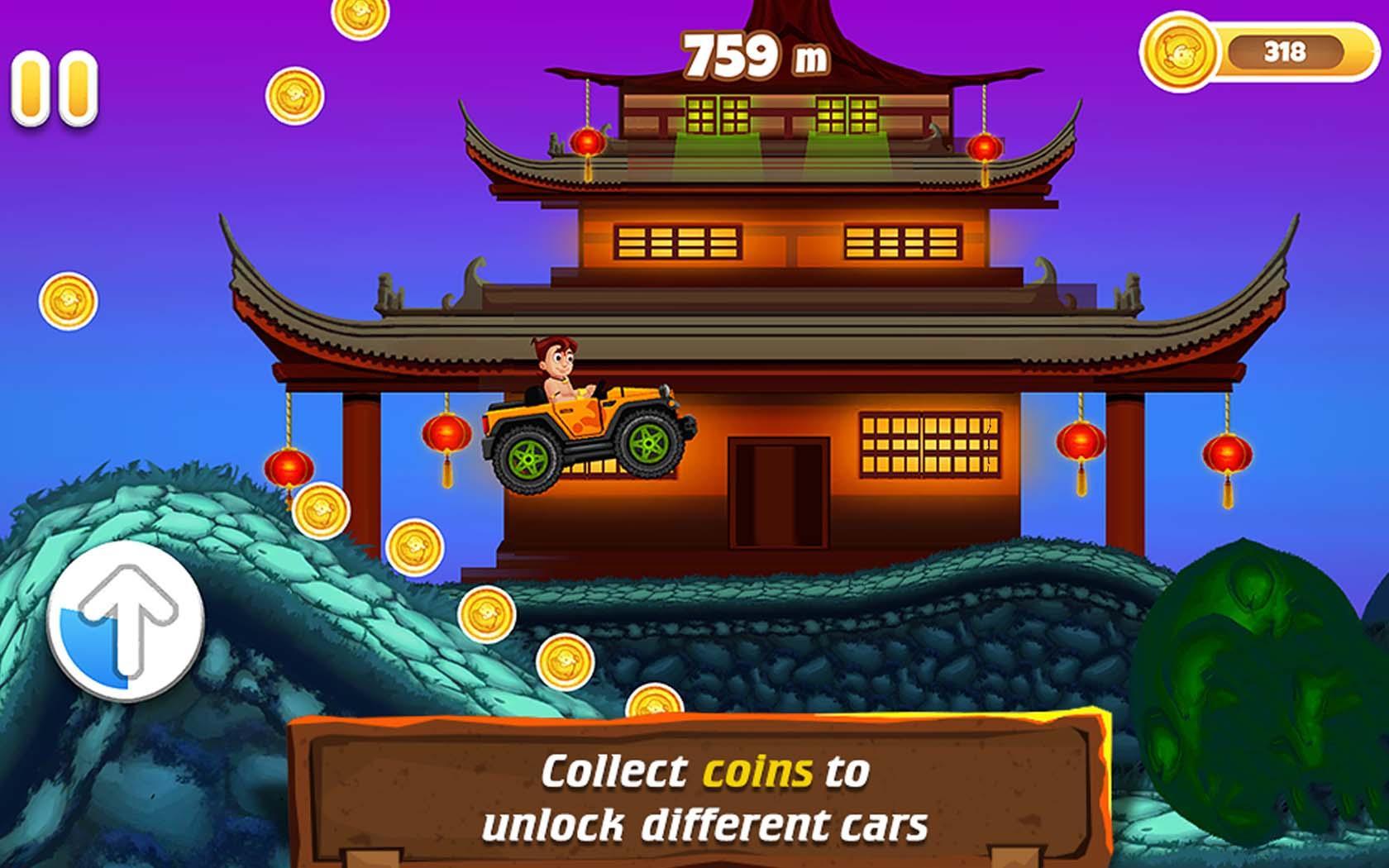Cartoon Race: Chhota Bheem Speed Racing 게임 스크린샷