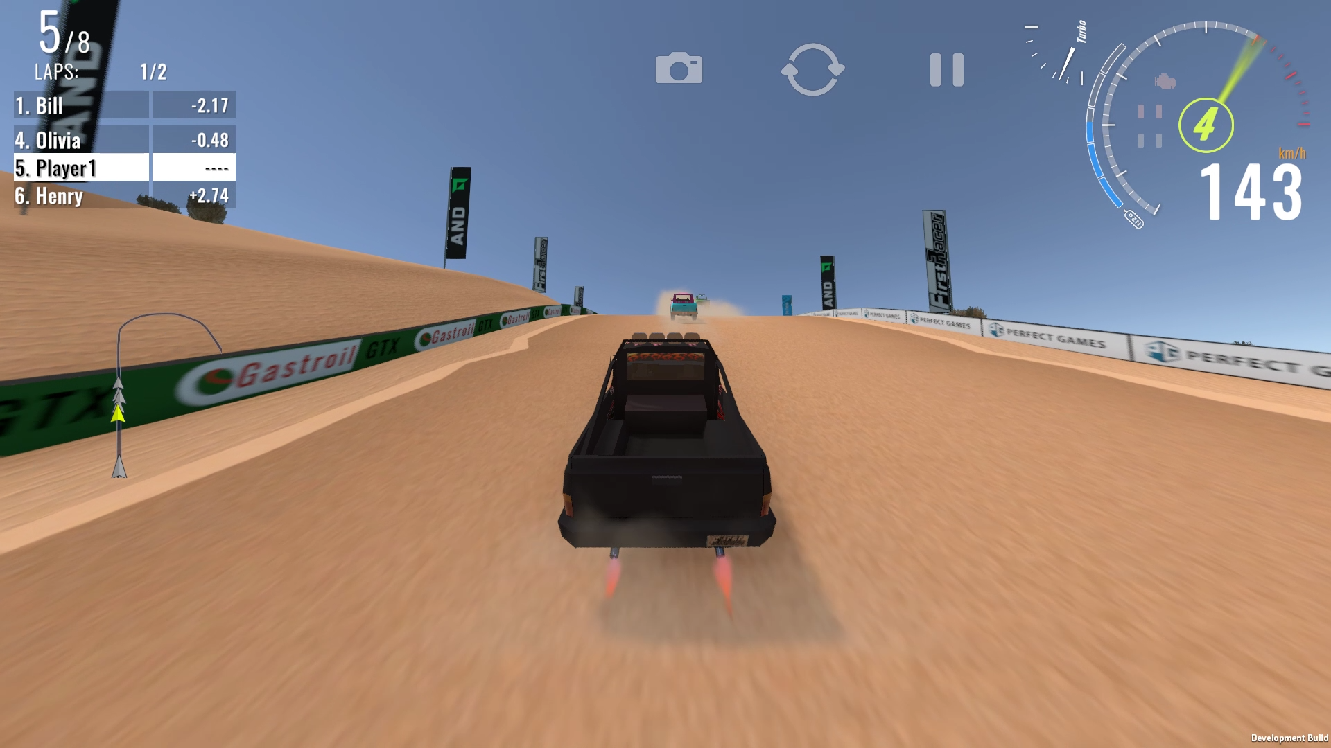 First Racer Game Screenshot