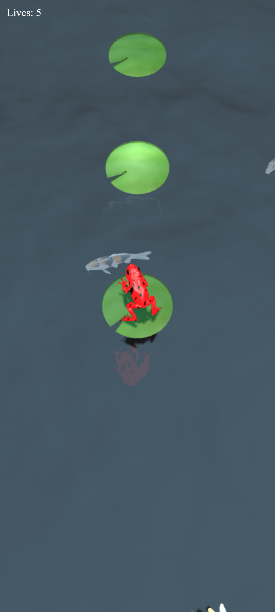 Lilypad Jump Game Screenshot