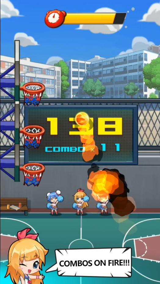Screenshot of TAP TAP DUNK