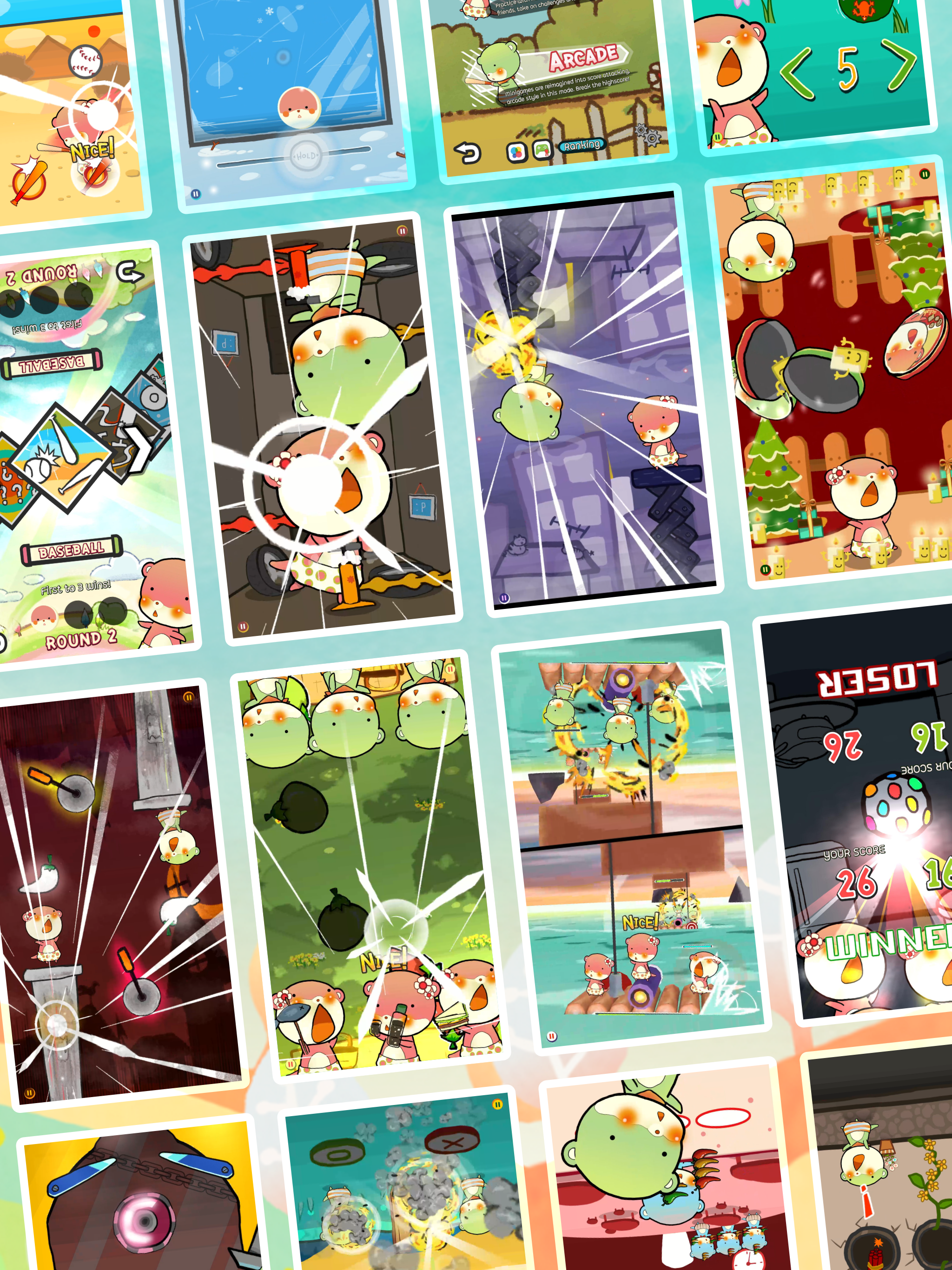 Cuplikan Layar Game Duel Otters