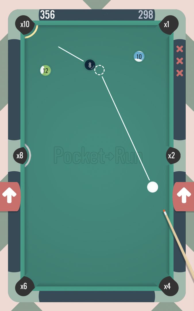 Screenshot of Pocket Run Pool