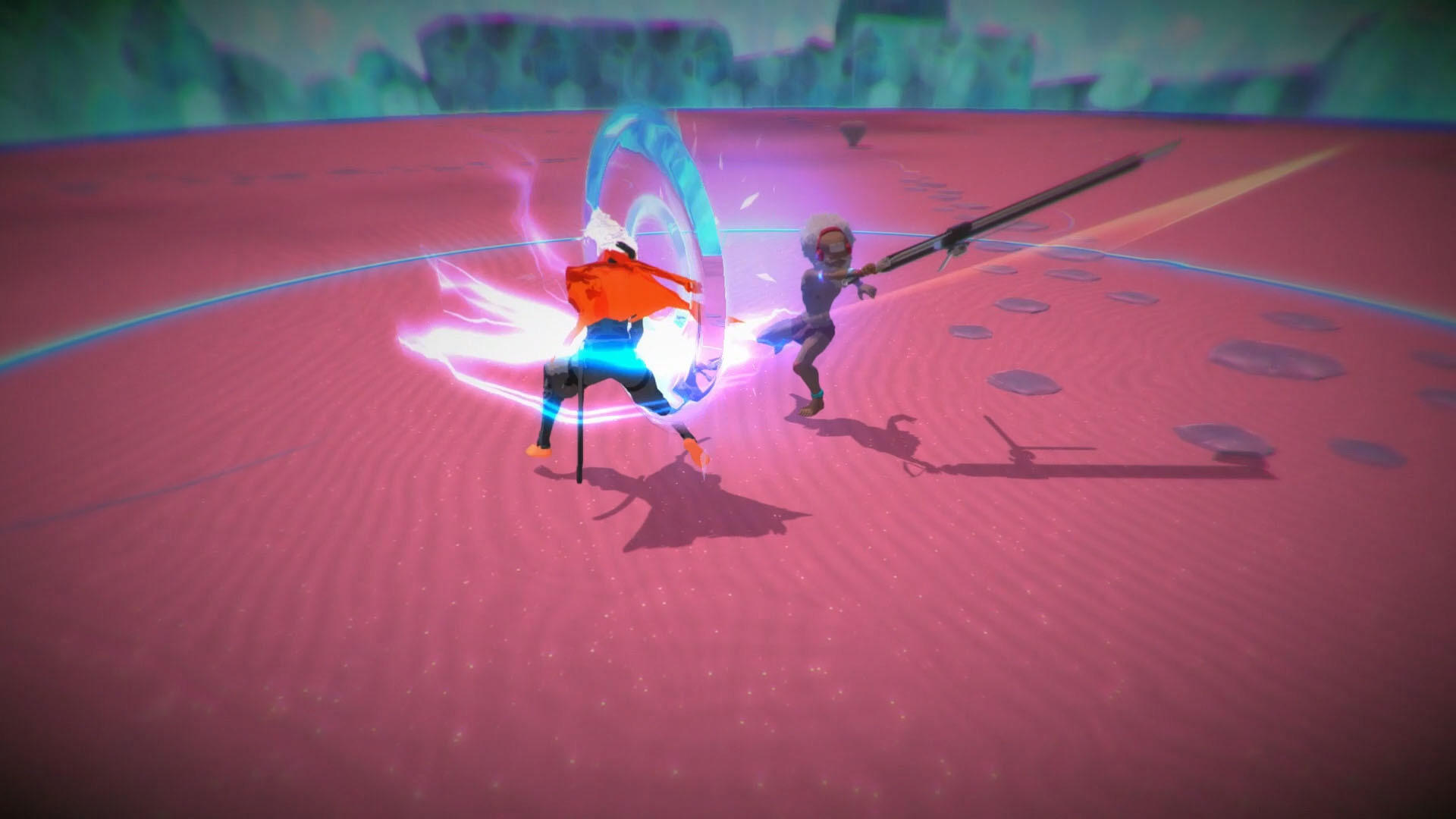 Furi Game Screenshot