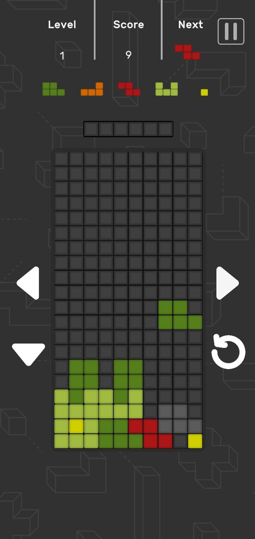 TetriX screenshot game