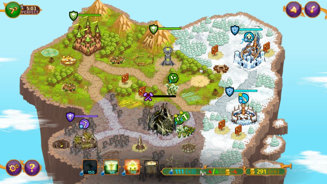 Takeover RTS screenshot game