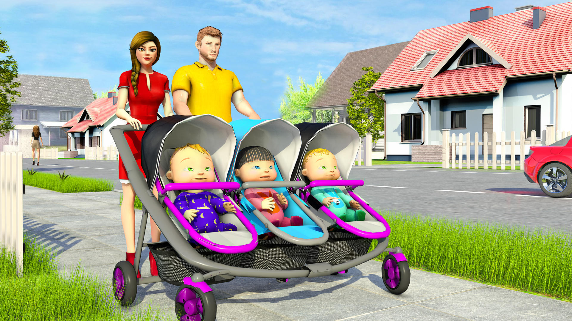Real Mother Simulator: New Born Twin Baby Games 3D android iOS apk download  for free-TapTap