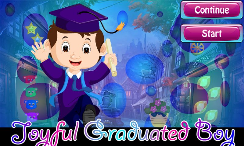 Best Escape Games38 - Joyful Graduated Boy Rescue screenshot game