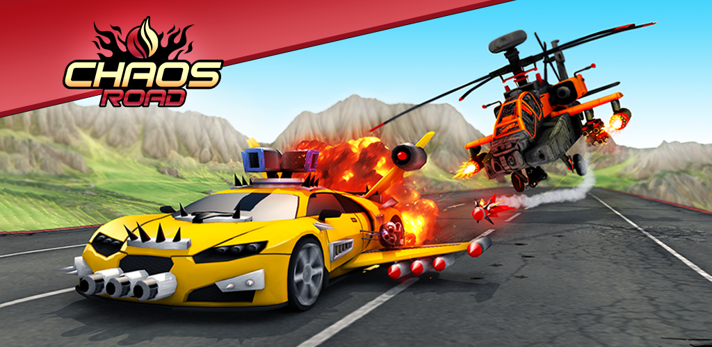 Banner of Chaos Road: Combat Car Racing 