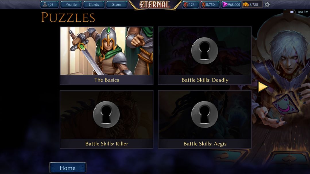 Screenshot of Eternal Card Game