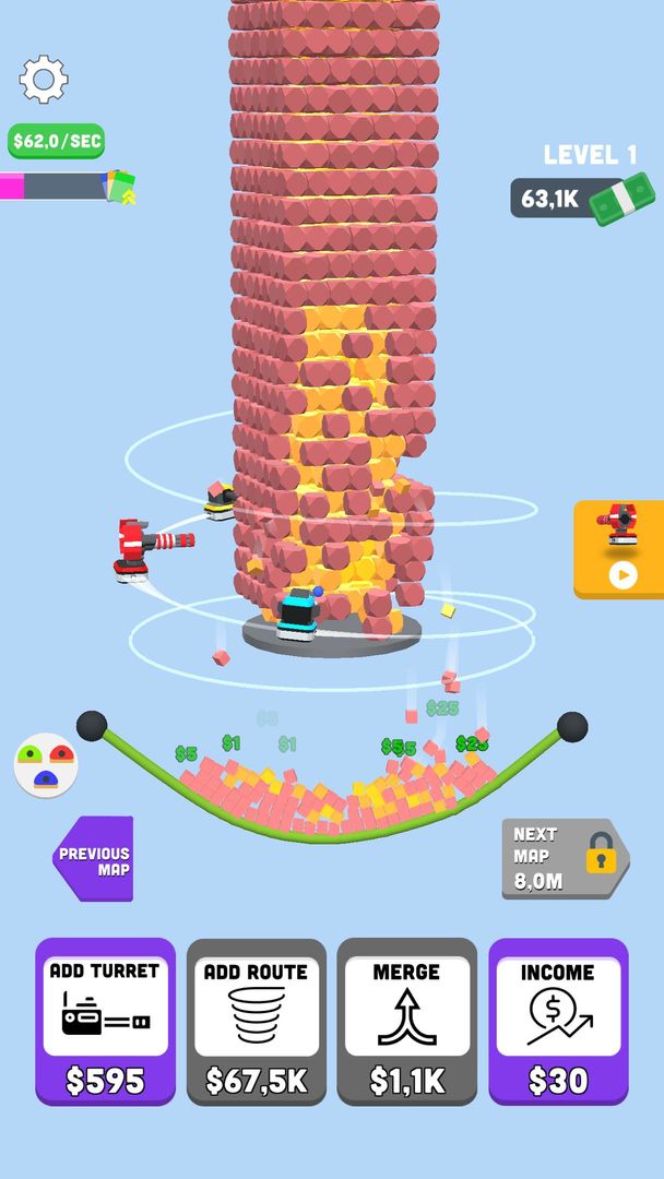 Tower Crusher! screenshot game