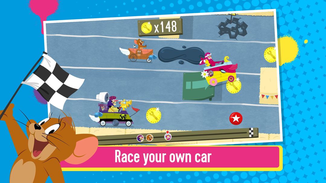 Screenshot of Boomerang Make and Race