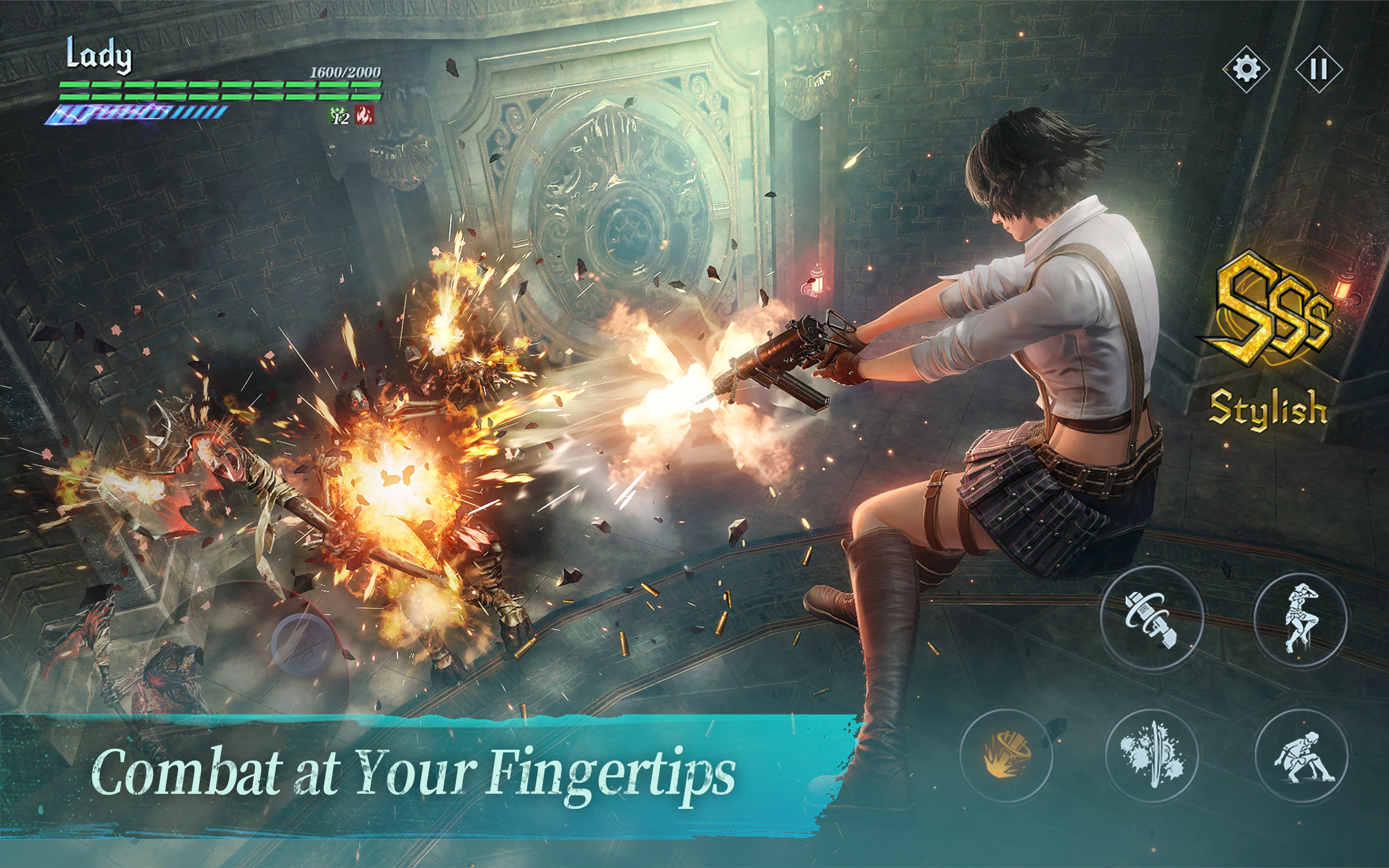 Devil May Cry: Peak of Combat Game Screenshot