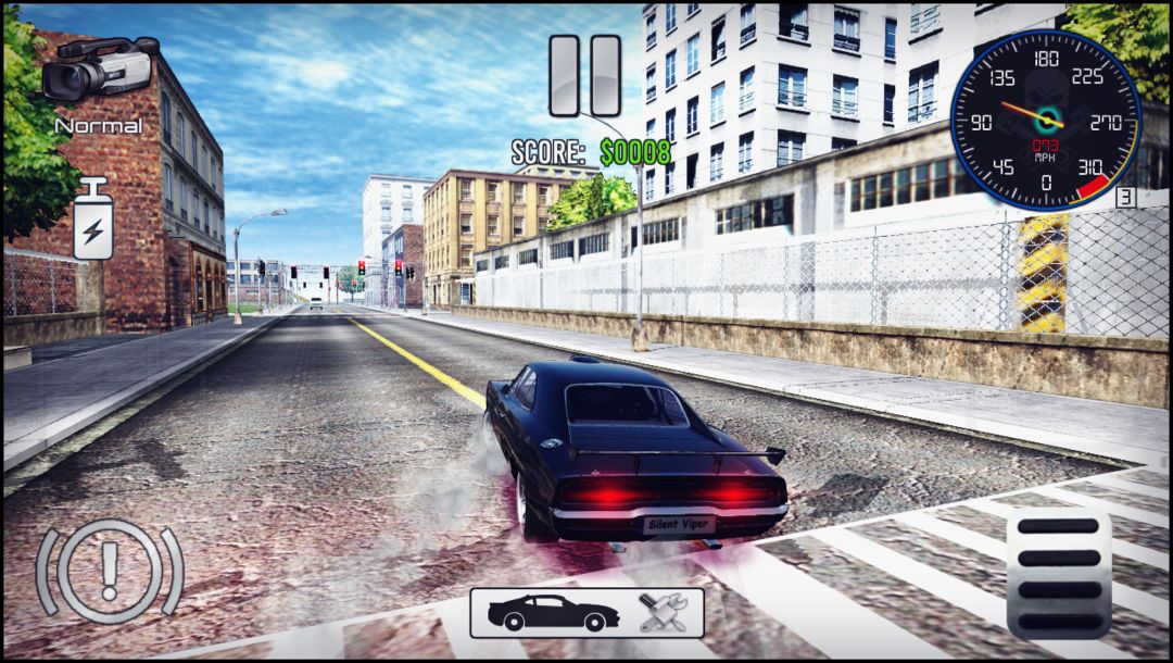 Charger Drift Simulator ภาพหน้าจอเกม