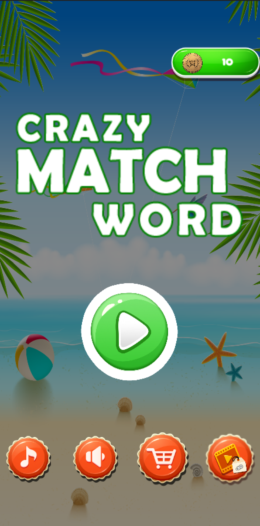 Crazy Word Search ゲームのスクリーンショット