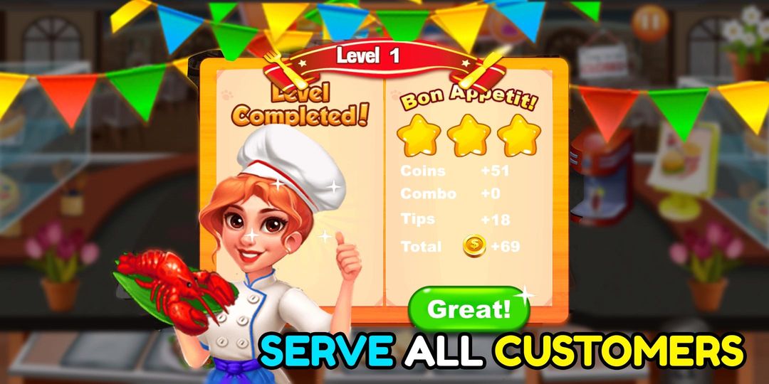 Screenshot of Cooking Chef Craze