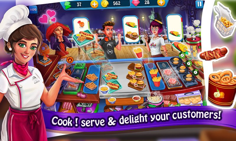 Cooking Stop : Craze Top Restaurant Game遊戲截圖