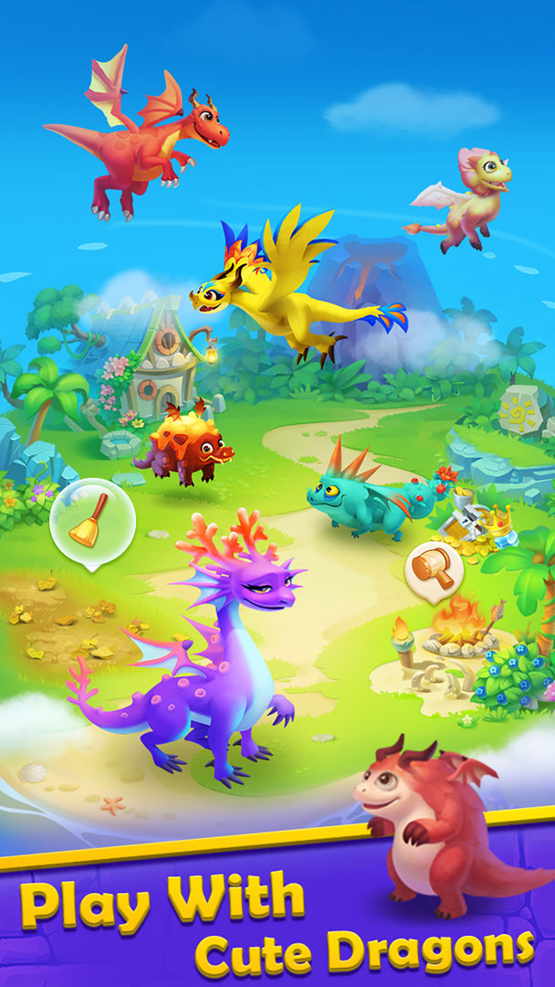 Screenshot of Solitaire Dragons