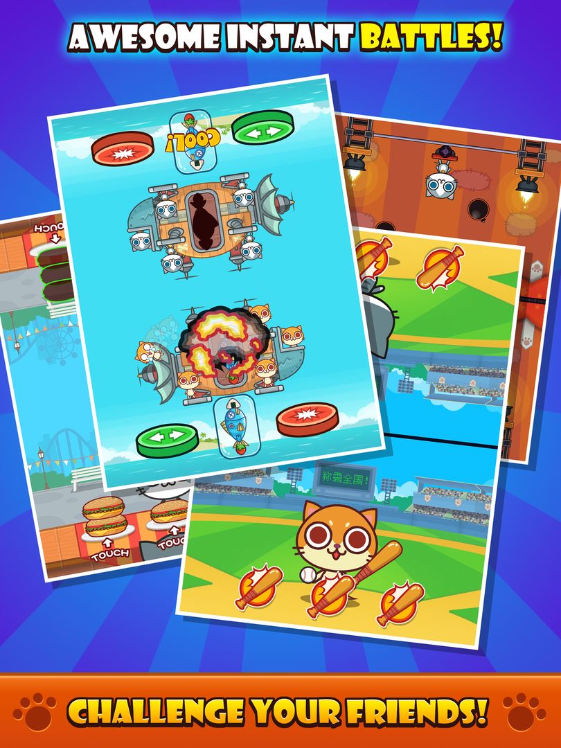Cats Carnival - 2 Player Games ภาพหน้าจอเกม