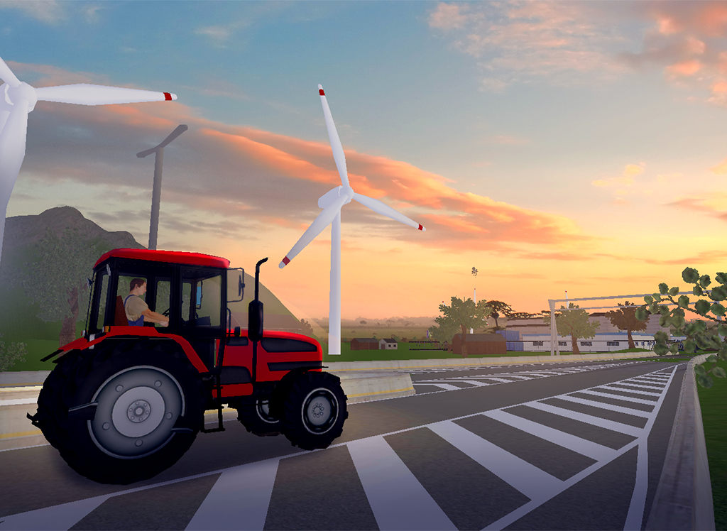 Real Tractor Simulator 2016 Game Screenshot