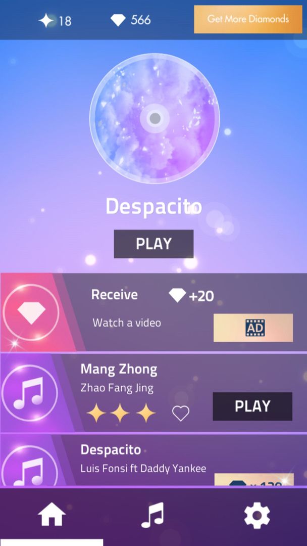 Screenshot of Piano Magic Tiles Hot song - Free Piano Game