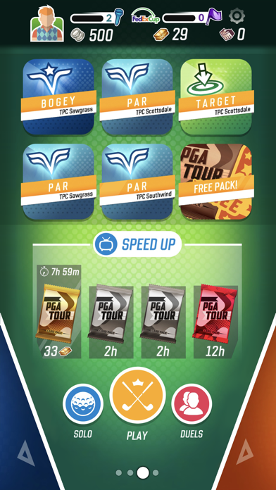 PGA TOUR Golf Shootout Game Screenshot