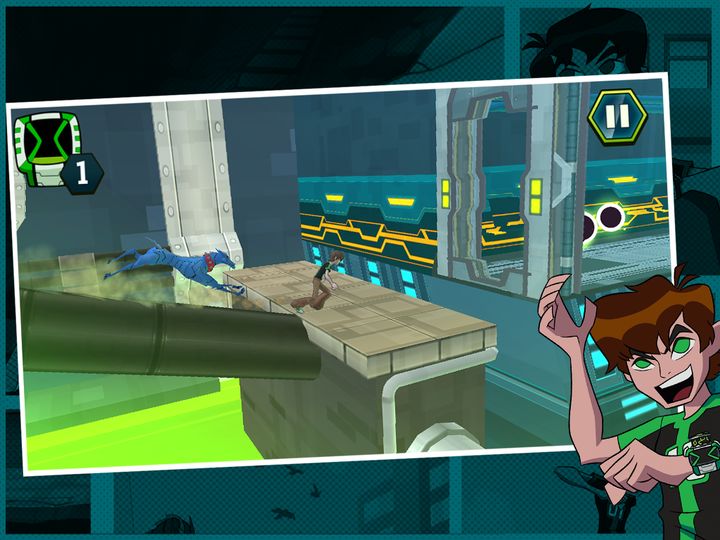 Undertown Chase - Ben 10 全面進化 Game Screenshot