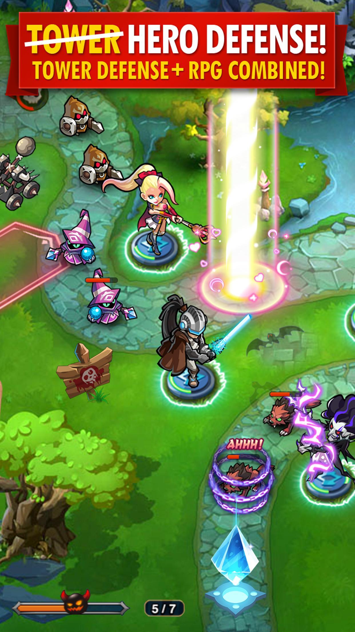Magic Rush: Heroes Game Screenshot