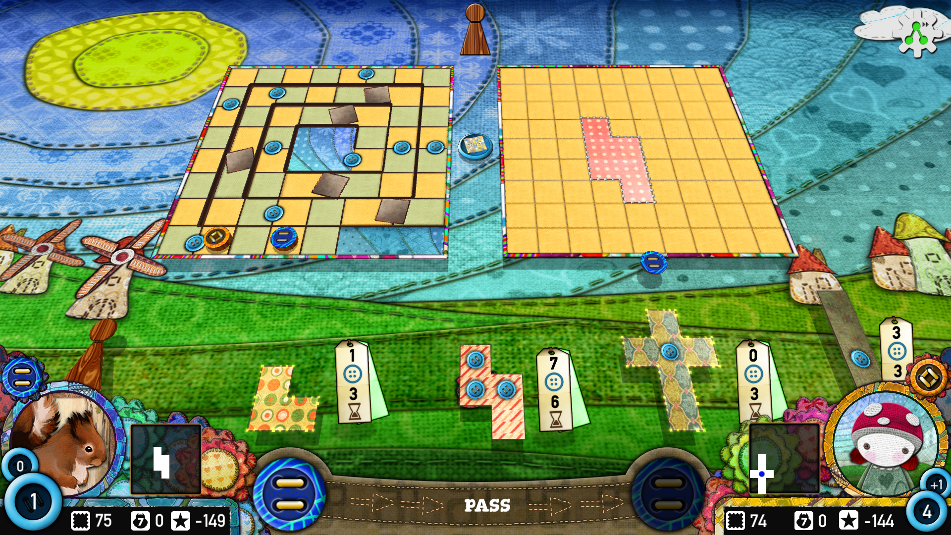 Patchwork The Game screenshot game