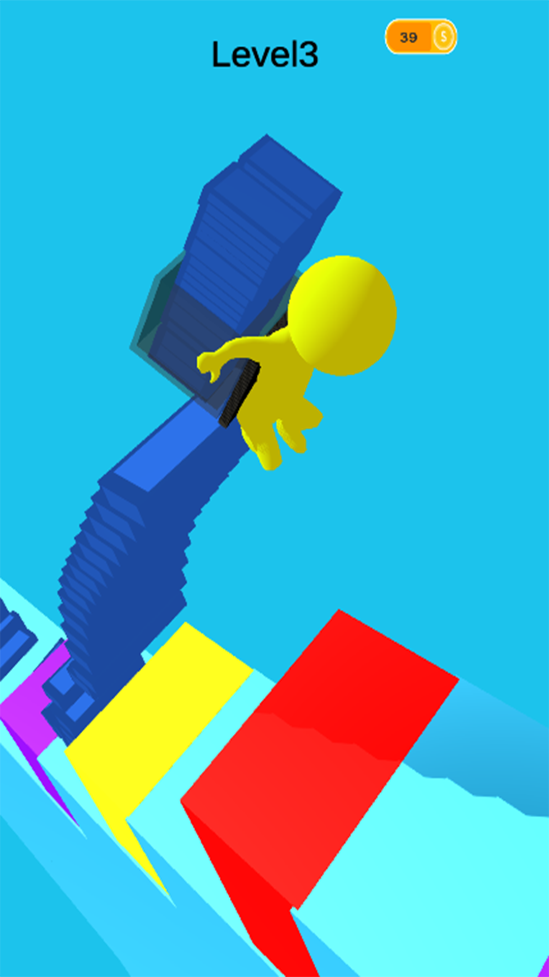 Bridge Race: Build A Bridge Game Screenshot