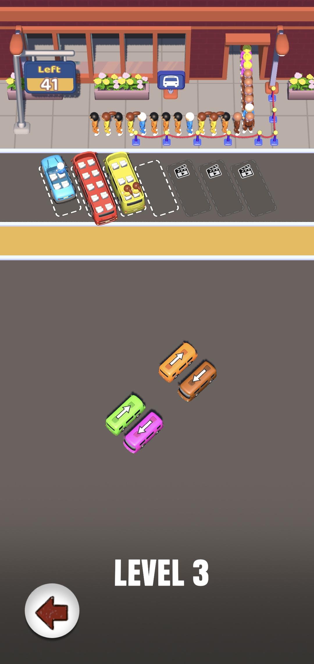 Bonkers Bus Challenge Puzzle Game Screenshot