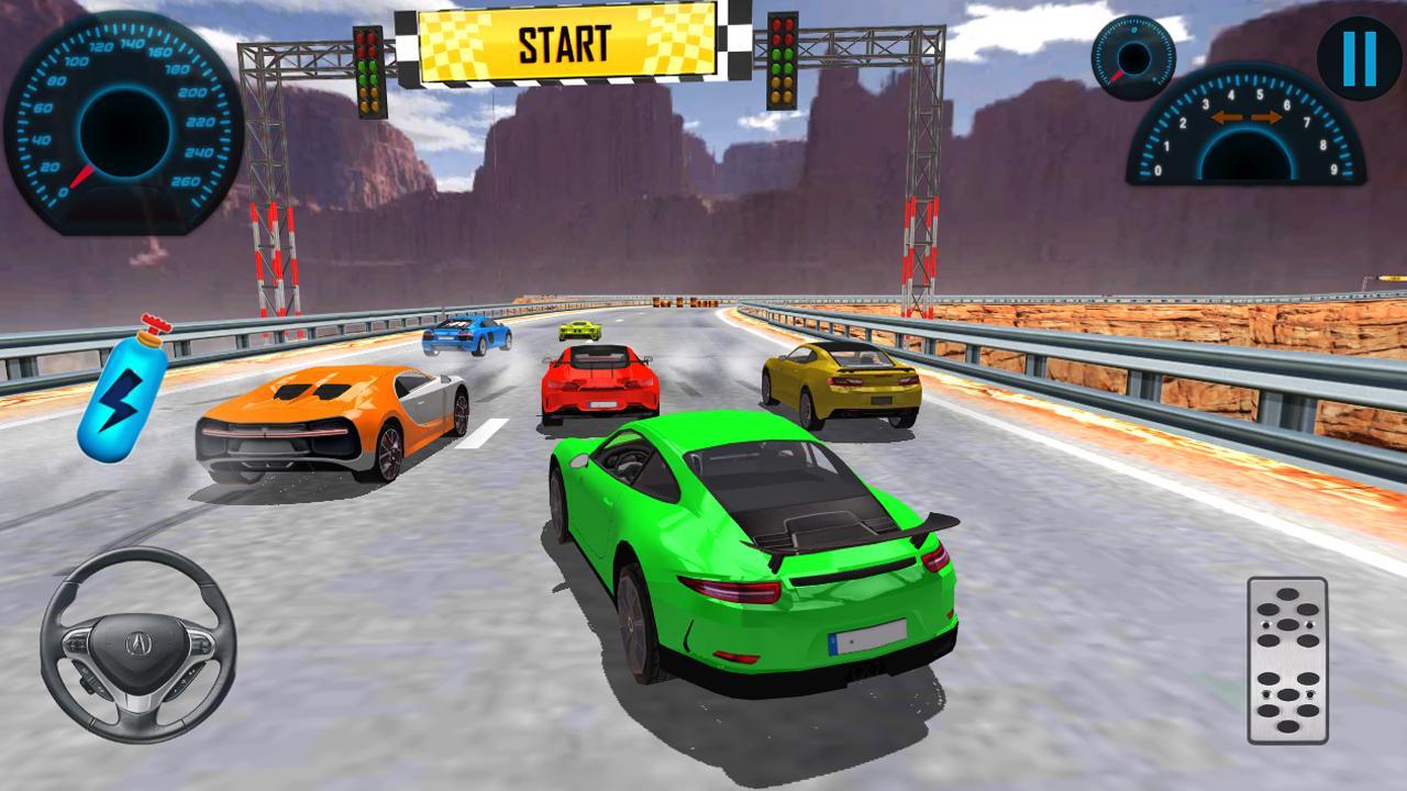 Hill  Top Car Racing 게임 스크린샷