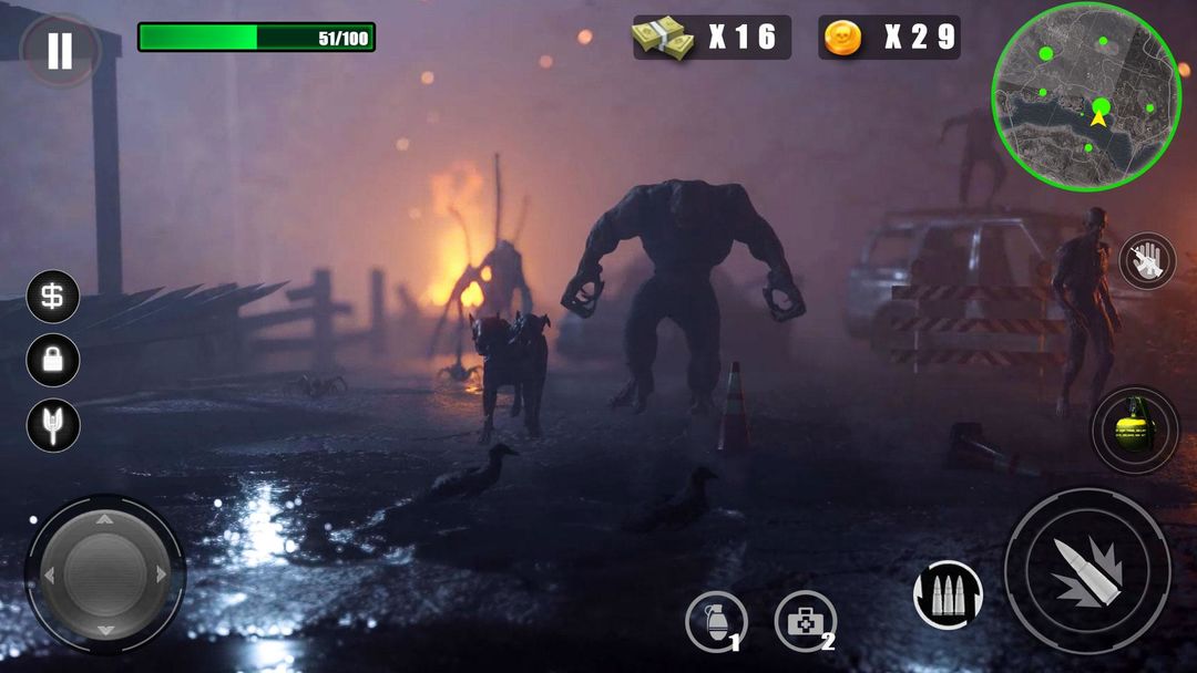 Screenshot of Zombie Sniper Shooting- Free Battlegrounds Gun War
