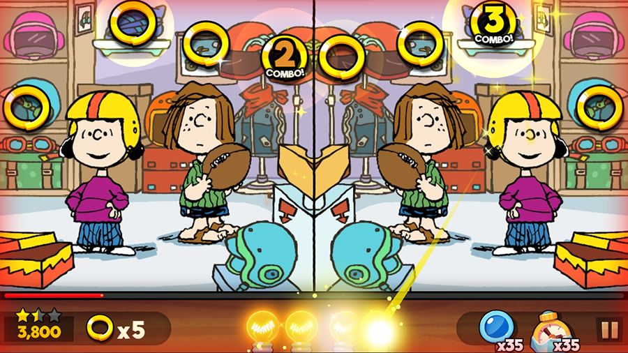 Snoopy Spot the Difference screenshot game