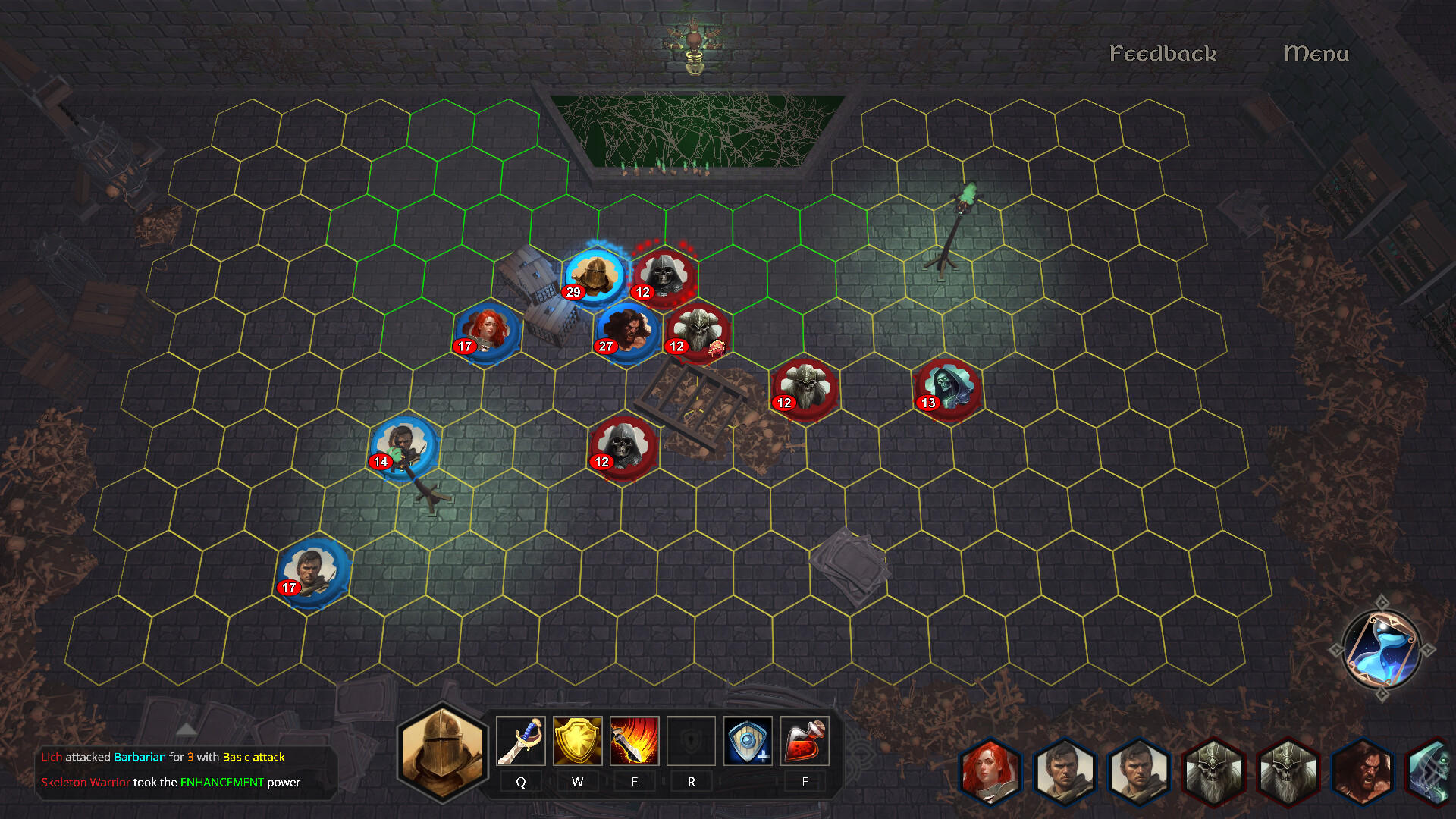 Screenshot of Valiant Tactics