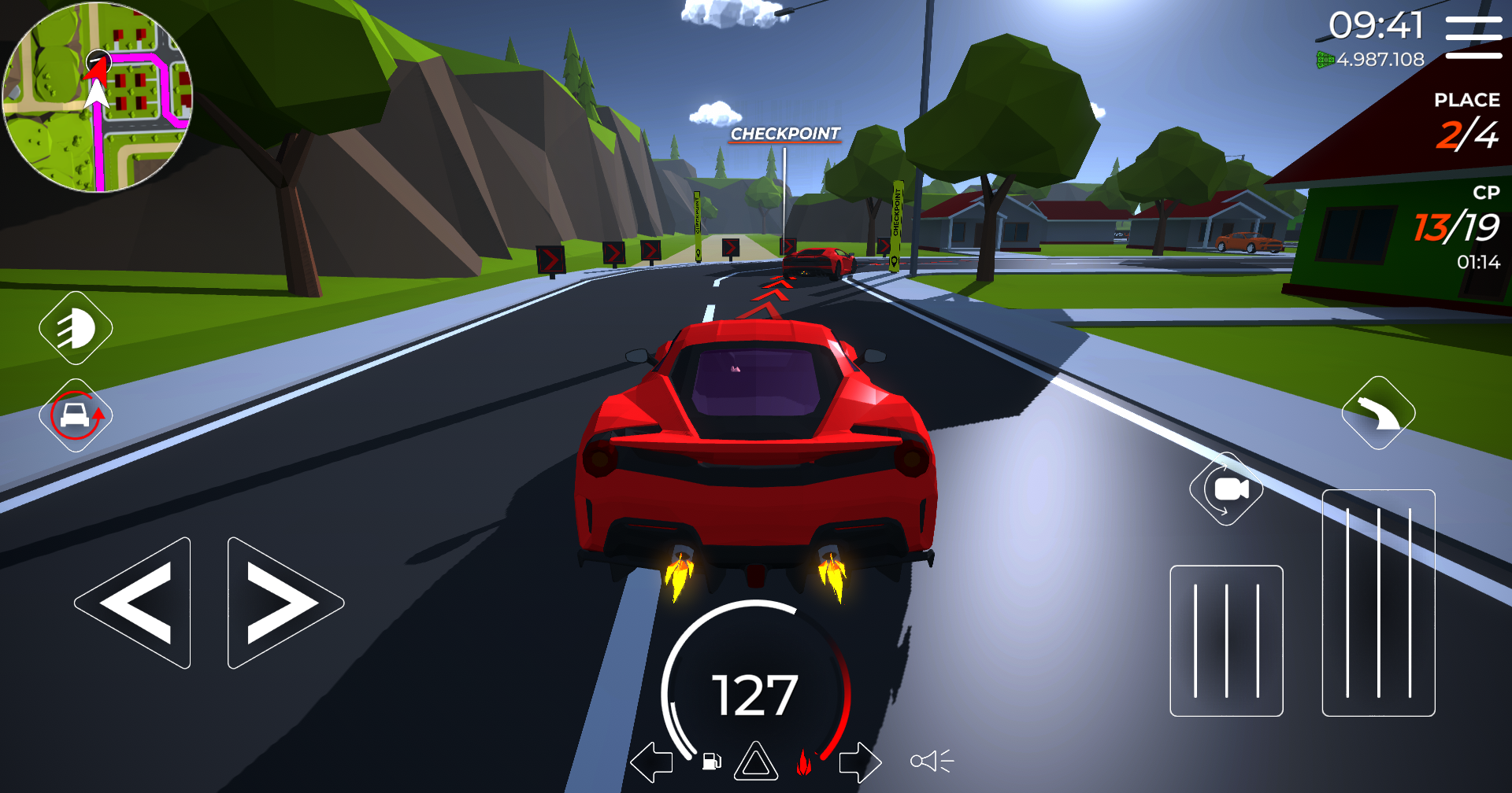 Screenshot 1 of कार एलपी - एक्सट्रीम कार ड्राइविंग 2.9.6